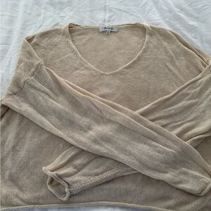 Cream Knit Sweater
